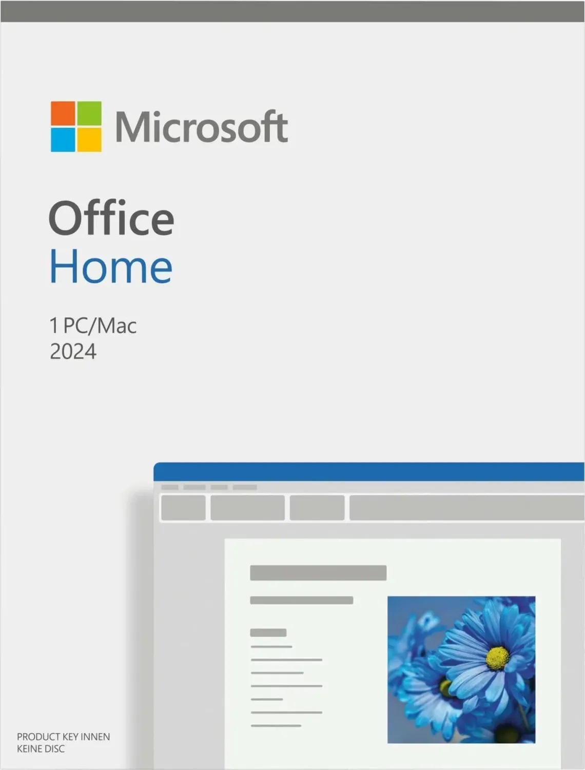 ORIGINAL MS Office 2024 Home [DE] PKC - (ehemals Home & Student) für Windows / MacOS