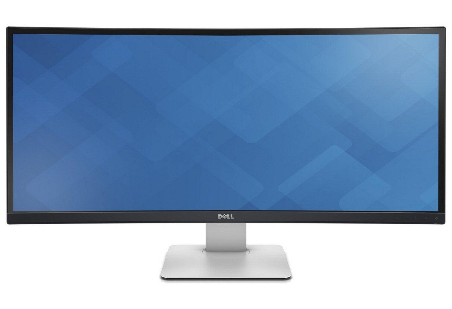 TFT 34" (86,5cm) Dell UltraSharp U3415W Curved Monitor UWQHD 21:9, IPS, 3440 x 1440 bei 60 Hz, 5ms