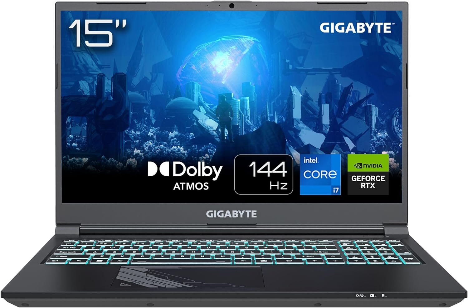 GIGABYTE G5 MF5-H2DE354KH (Gamer) - 15,6" (39,6cm) 1920x1080 Intel Core i7-13620H 16GB 1TB SSD GeForce RTX 4050 W11H