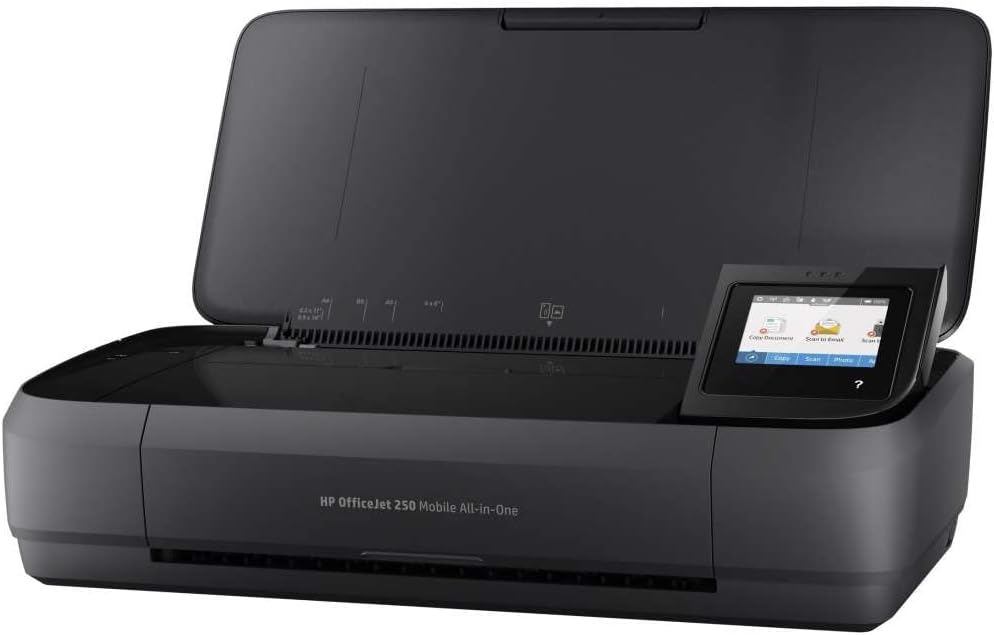 HP OfficeJet 250 Mobile AiO (3in1) BT DE-Ware - (Drucker Scanner, Kopierer, WLAN), HP ePrint, Wifi Direct, USB, inkl. Akku