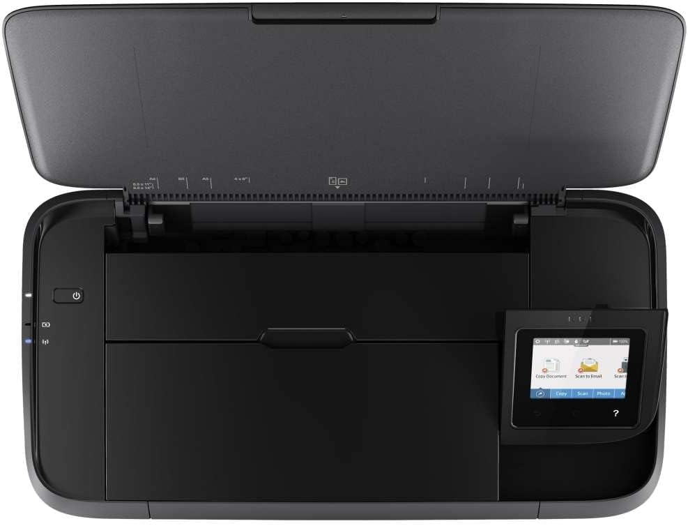 HP OfficeJet 250 Mobile AiO (3in1) BT DE-Ware - (Drucker Scanner, Kopierer, WLAN), HP ePrint, Wifi Direct, USB, inkl. Akku