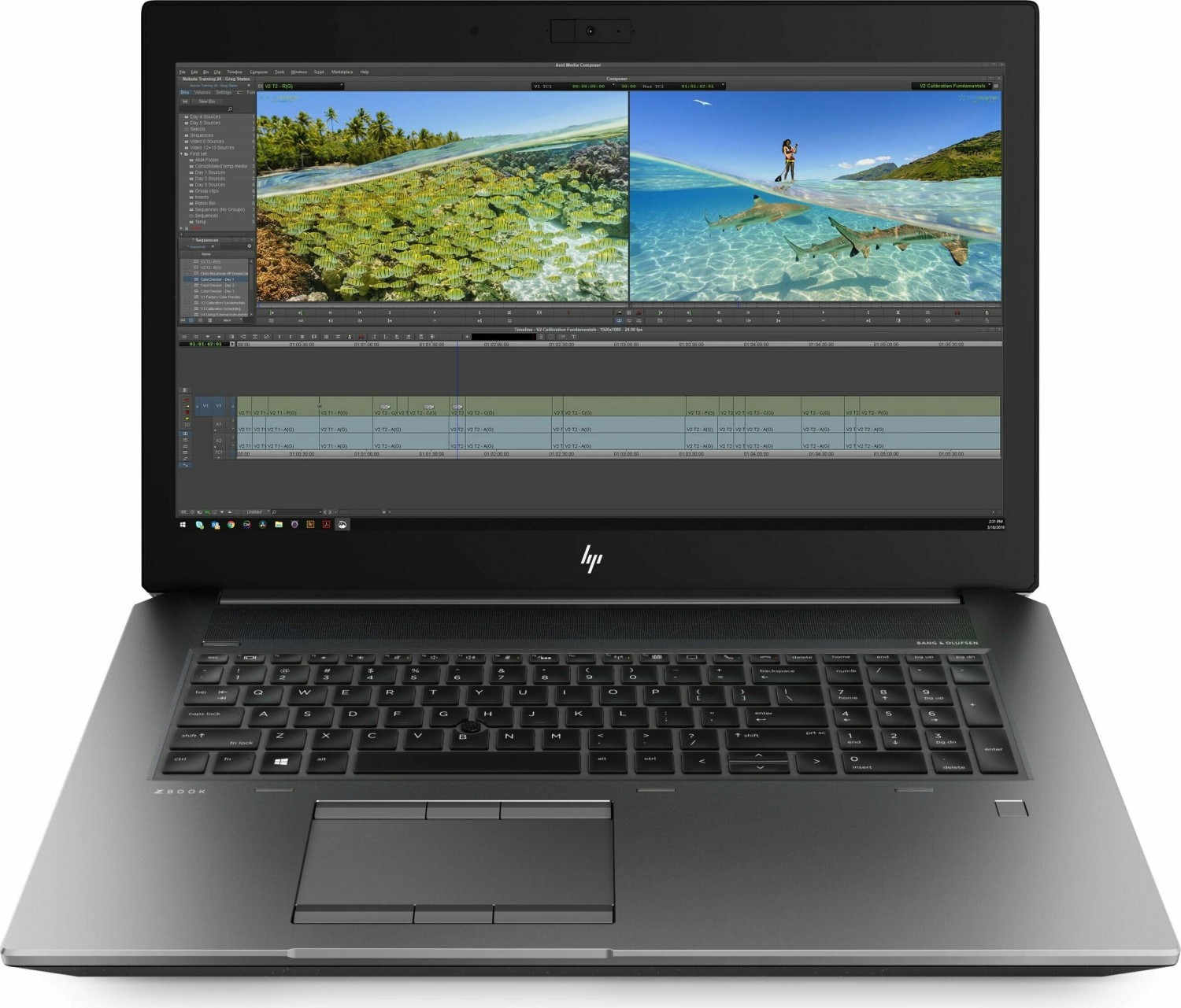 HP Zbook 17 G6 Mobile Workstation - 17,3" (43,9cm) 1920x1080 Core i7-9850H 2,6Ghz 32GB 512GB SSD NVIDIA Quadro RTX 3000 Win11Pro